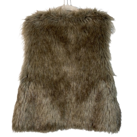 A'EROPOSTALE FAUX FUR VEST XL NWOT - Picture 2 of 5